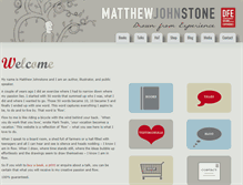 Tablet Screenshot of matthewjohnstone.com.au
